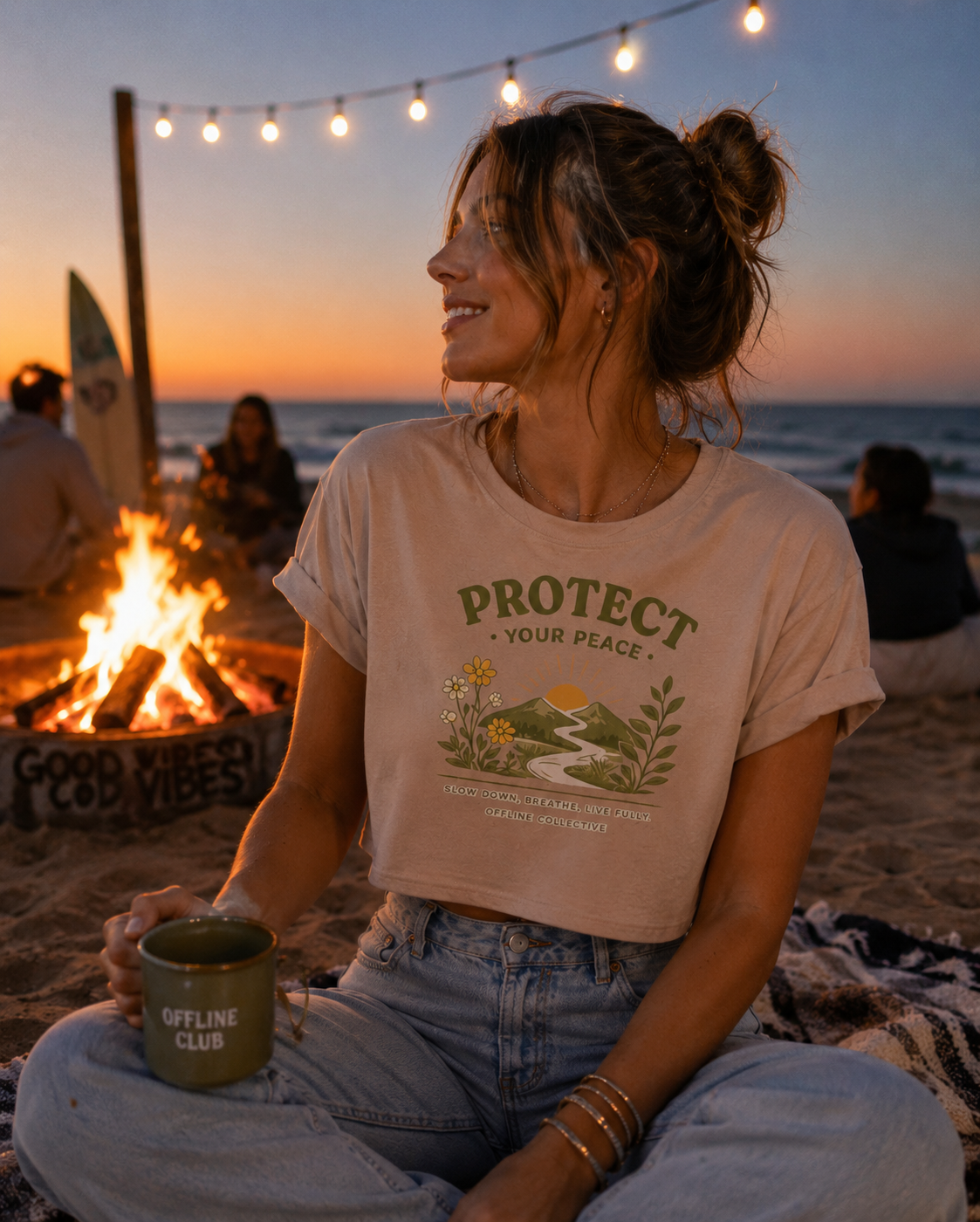 Protect Your Peace™ Women’s Crop Tee